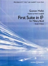 First Suite in E Flat Concert Band sheet music cover